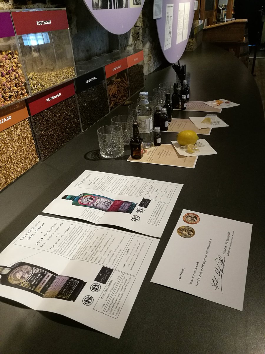 Cocktailproeverij van <a href="/OldDuffGenever/">Old Duff Genever</a> #jenever #genever