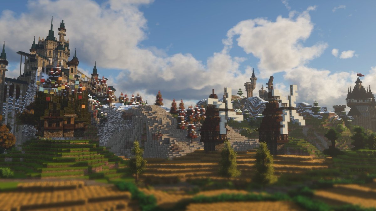 dokukinoko_kue's tweet photo. からあげ領の風景を撮ってみたよ📷🌟
#MiniaTuria
#Minecraft
#なす鯖 https://t.co/3yqV745EJS