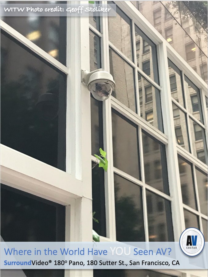 av_costar's tweet photo. Where have YOU seen AV Costar in the Wild? Post your own or see what others do: https://t.co/ffiLSR9iCw #AVCwhereintheworld #TotalVideoSolution #AVCostar https://t.co/Cd17xM2H8l