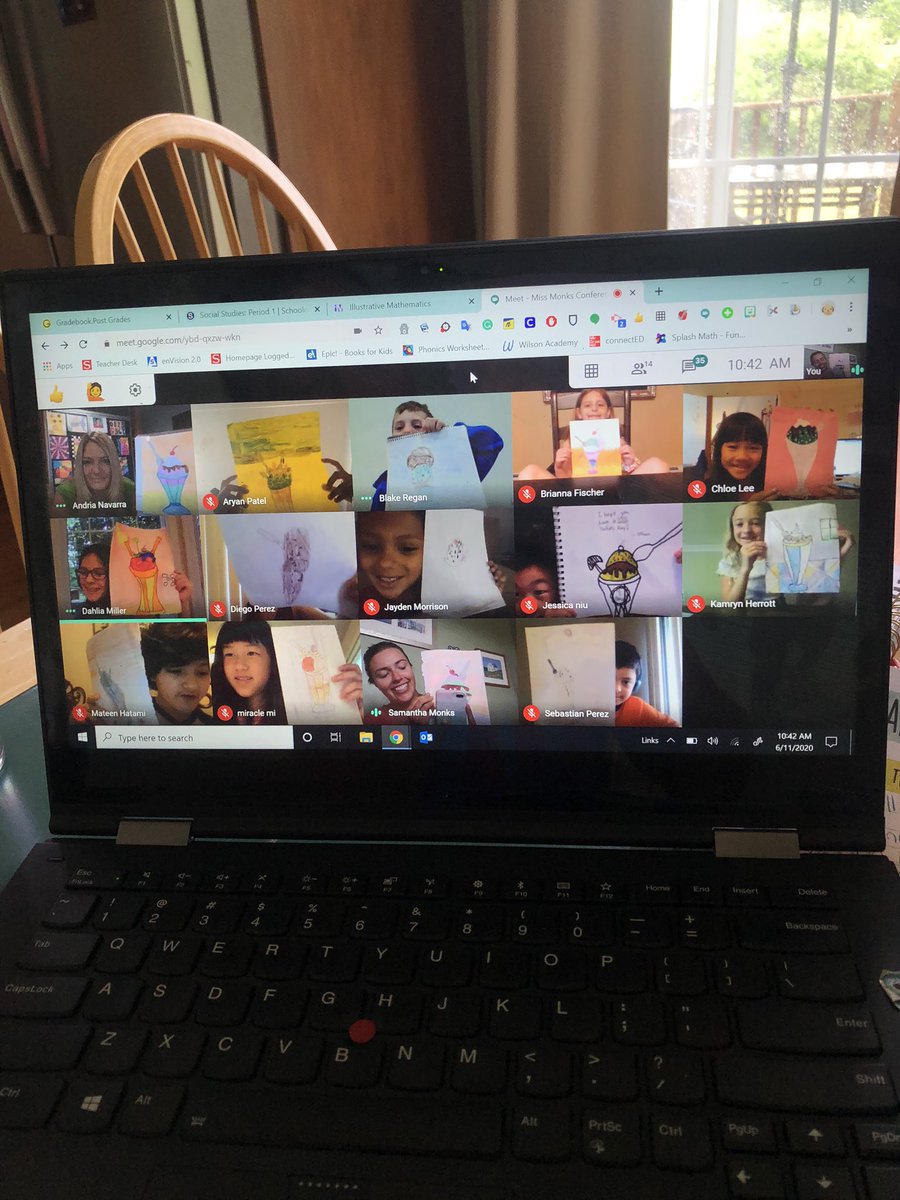 RocksGrade2's tweet photo. Life is better with ice cream! Thanks to  Mrs. Navarra for being SWEET enough to teach Miss Monks’s class how to draw an ice cream sundae! It was such a great start to our day! #ThankfulThursday #ArtistOnTwitter #summercountdown @MontvilleTwpSch @HilldaleSchool https://t.co/exYKPce9c8