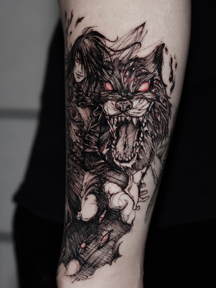 BK Alucard (Hellsing) #tattoo #ink #art.