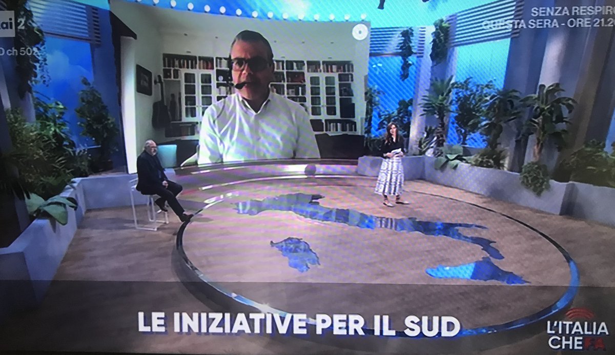 ConilSud's tweet photo. Marco Imperiale, direttore di Fondazione #ConIlSud, interviene a #italiachefa su @RaiDue: "Circa 2/3 dei nostri progetti prosegue le attività anche dopo la fine dei finanziamenti. La sostenibilità ambientale è uno dei nostri principali ambiti di intervento."
#11giugno #ambiente https://t.co/ExFGmKupkn