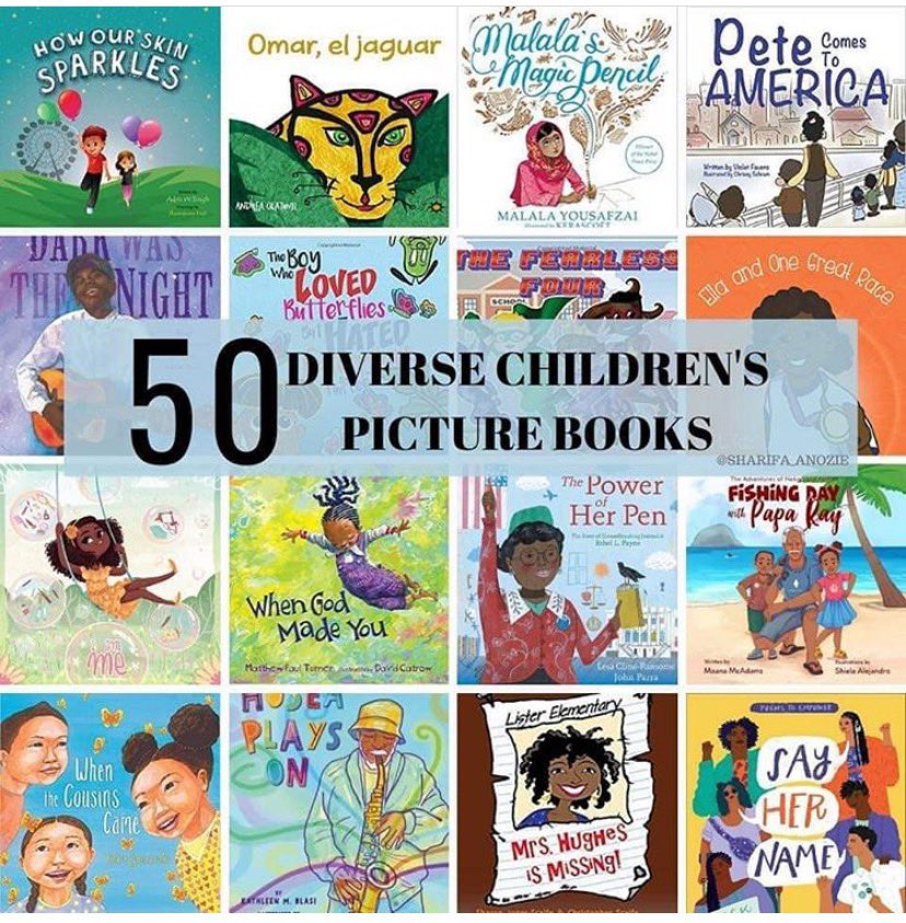 sharonjs_chris's tweet photo. I'm honored that Mrs. Hughes is Missing was chosen to be apart of this amazing list of 50 diverse children's picture books by fellow author Sharifa T. Anozie!  These are some amazing books that will bring you, your family, and students joy.
#readblackwriters #diversebooks https://t.co/R3eJ9vaJbM
