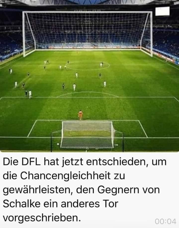 Dann gewinnt eventuell Schalke mit 8 defensiven Mal 🤷🏻‍♂️