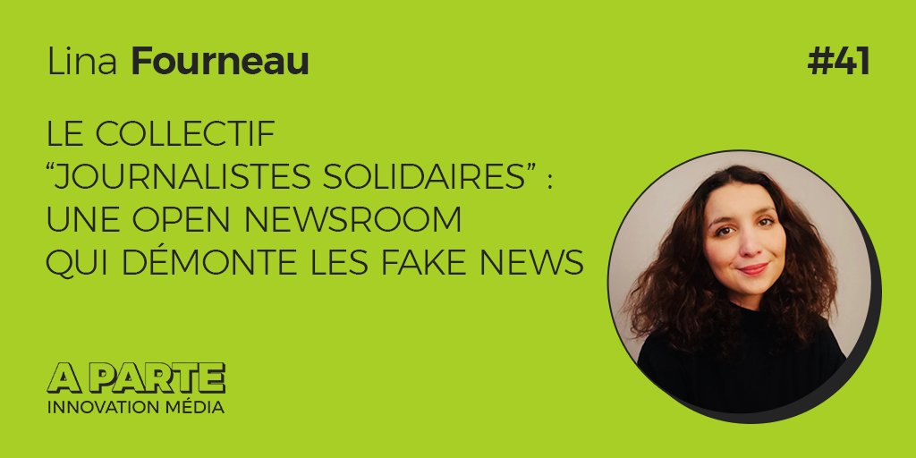 Cette semaine dans A Parte #podcast, on s’intéresse aux enquêtes de <a href="/JournalistesSol/">Journalistes Solidaires</a>, un collectif de pigistes qui traque les #fakenews autour du #coronavirus. Nous sommes avec sa rédactrice en cheffe Lina Fourneau et c'est par ici 🎧 ow.ly/EJ2F50A4nLO