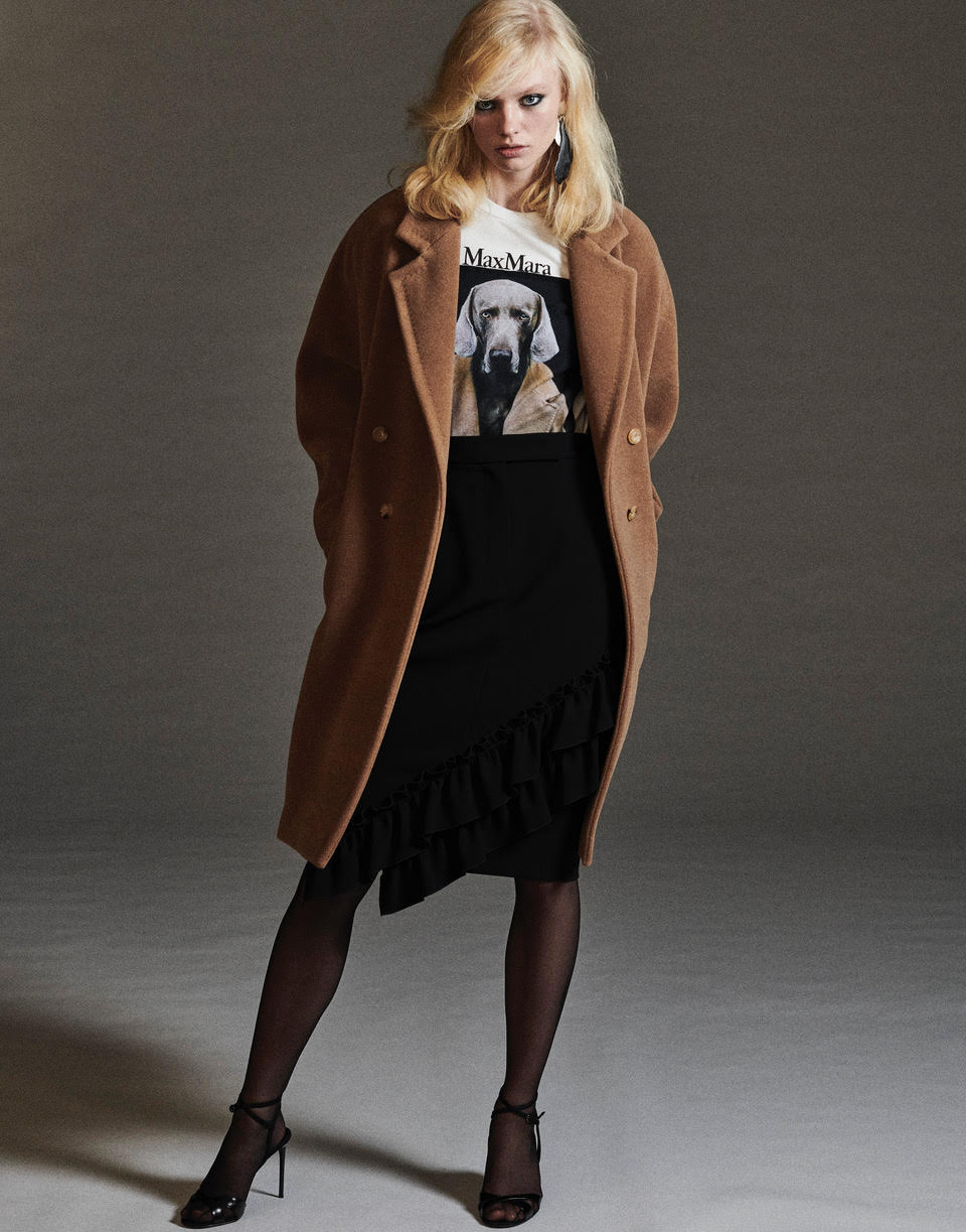 Max Mara on Twitter: "Explore the #MaxMara Pre Fall 2020 collection with  the special t-shirts capsule collection characterized by the William Wegman  polaroid with his Weimaraner wearing the iconic Max Mara 101801