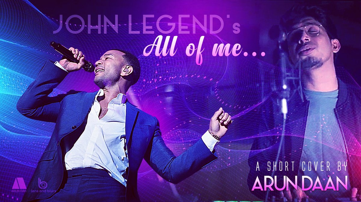 Music Director Arun Daann (@arundgraham) on Twitter photo Here is a short cover of the masterpeice #allofme by <a href="/johnlegend/">John Legend</a>. I have loved the song from the first listen and this quarantine time has forced me to try something new which i haven't done before. This is my first attempt covering a pop song.
youtu.be/9Y56XjpBaCc Here is a short cover of the masterpeice #allofme by <a href="/johnlegend/">John Legend</a>. I have loved the song from the first listen and this quarantine time has forced me to try something new which i haven't done before. This is my first attempt covering a pop song.
youtu.be/9Y56XjpBaCc