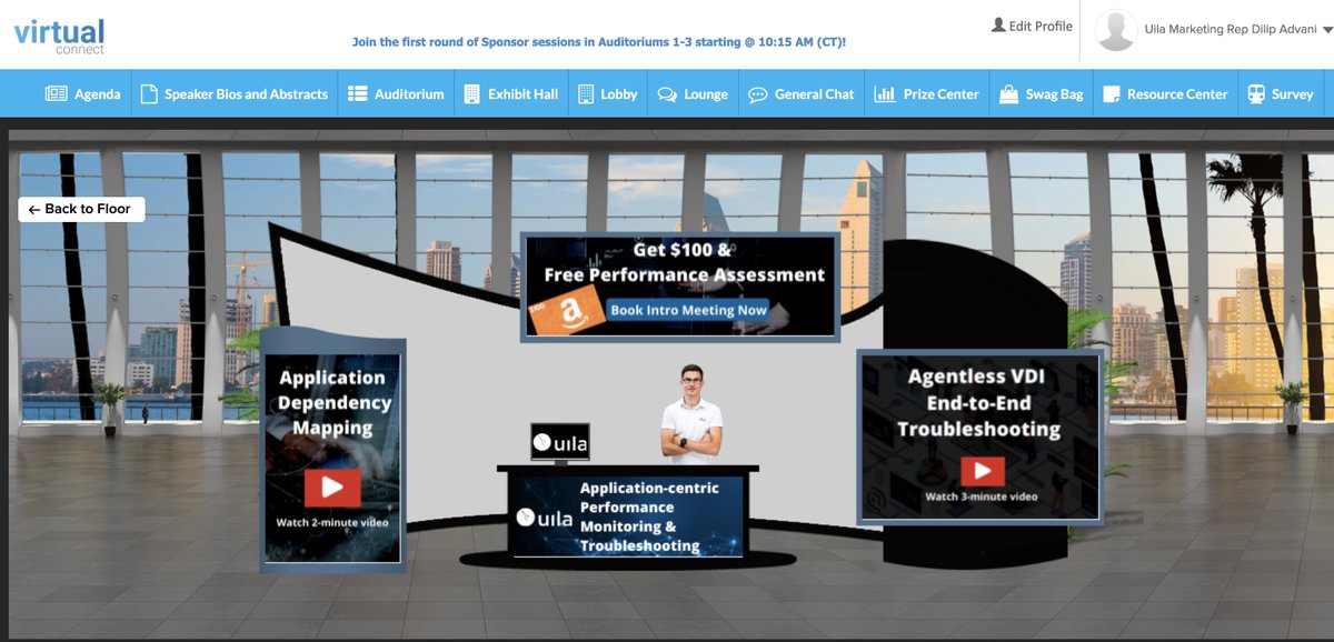 Uila_Inc's tweet image. We are live now at the #VMUG Virtual Connect. Stop by Uila's virtual booth and chat with us on how to reduce your unplanned downtime with our agentless #fullstackmonitoring and #applicationdependencymapping solution.
vmugvirtualconnect.vfairs.com/en
@MyVMUG
