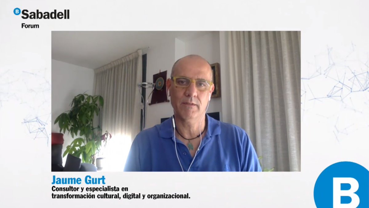 #SabadellForum | <a href="/JaumeGurt/">Jaume Gurt</a>: "La felicidad en el trabajo es posible y entrega excelentes resultados para las personas, los equipos, las organizaciones y los clientes"
#EstarDondeEstés #SomosSabadell