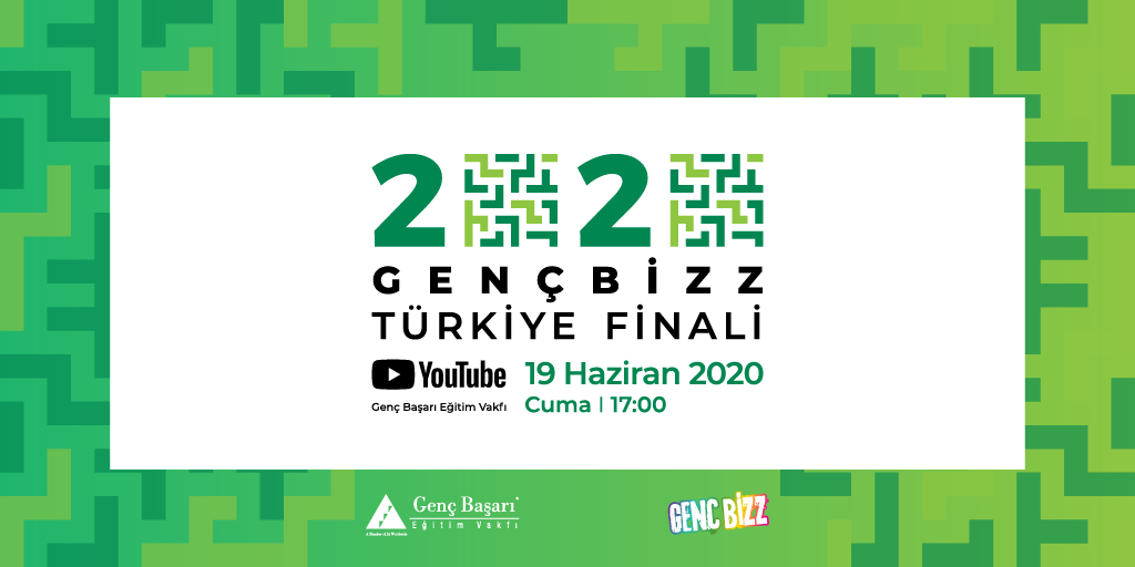 Beklenen gün geldi! Liseli gençleri girişimcilik dünyası ile tanıştıran GençBizz Lise Girişimcilik Programı'mızın Türkiye Finali 19 Haziran Cuma günü 17.00'de canlı olarak Youtube kanalımızda gerçekleşecek.