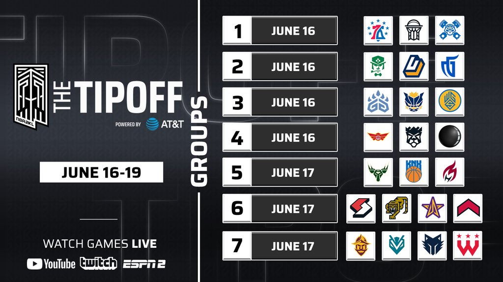 Nba 2k League Tipoff Tournament Set For June 16 19 Dimer