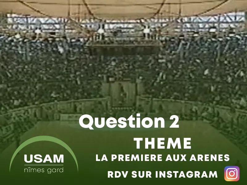 USAMNIMESGARD's tweet image. #QUIZZ RDV sur la page Instagram @usam_nimes_gard pour tenter de gagner vos entrées pour  @LeSeaquarium en testant vos connaissances sur le club.
Aujourd’hui #Question2 &amp;gt; La première aux Arènes. C'était en 1990. Mais qui était l'adversaire 🤫? 
Tentez votre chance! 
#GoGreen 💚