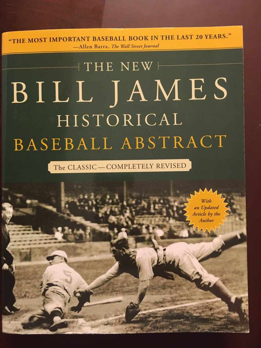 Suggestion for June 11 ... The New Bill James Historical Baseball Abstract (2001).