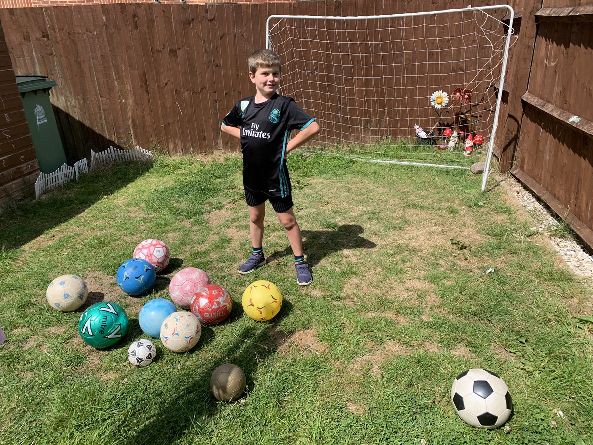 joeyaddle's tweet photo. @beech_green @HannaRuthCherry @Sharon_a_weeks Sports week is going down well this week! Here is some pics of Charlie really enjoying some of the tasks 😍 #BeechGreenHomeSchool https://t.co/6UMeKSsZ5S