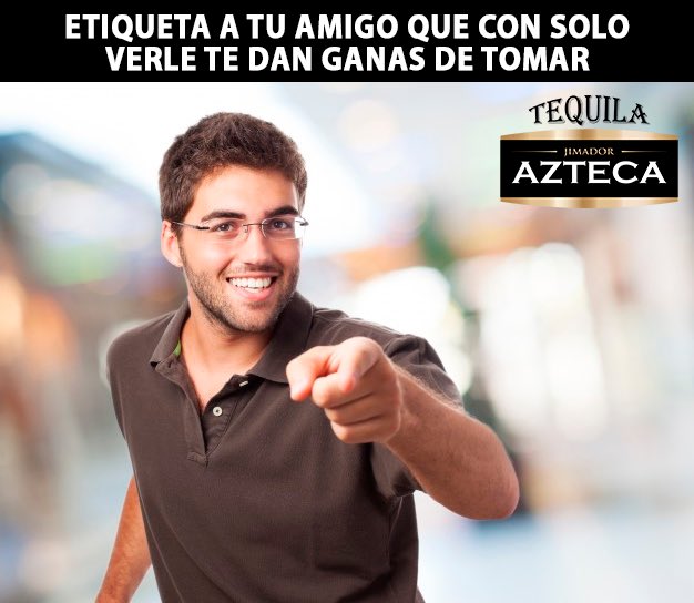JimadorAzteca's tweet photo. Etiqueta a tu #amigo que con solo verle te dan ganar de tomar https://t.co/wyAg7hNfNu