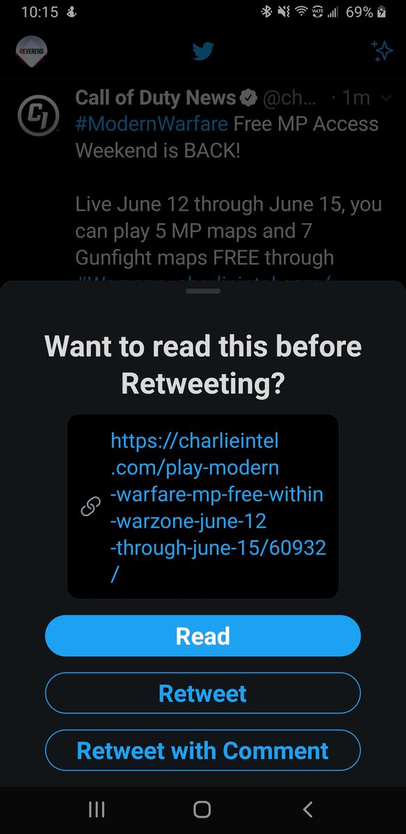 TheRevPlays's tweet image. That's new, #TwitterAlpha