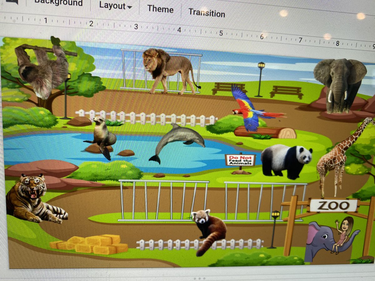 MrsOneill_2nd's tweet photo. We went on a virtual field trip to the zoo today! And we even got to see a panda live from my house!! 😂 (thanks Jonny for helping my kids have so much fun) What an absolute blast! #virtualfieldtrip #makingthebestoutofthesituation #distancelearning @DalyPrincipal @Sharieloveslife https://t.co/Er0g7eOi97