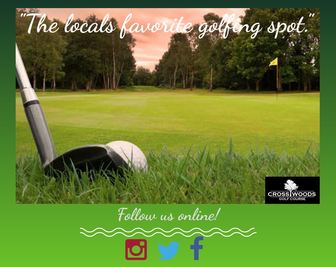CrosswoodsGolf's tweet photo. Who's ready for a great weekend?? Join us for the best golfing value in the North Woods. Call or book online today! https://t.co/5sLlzP3xdo