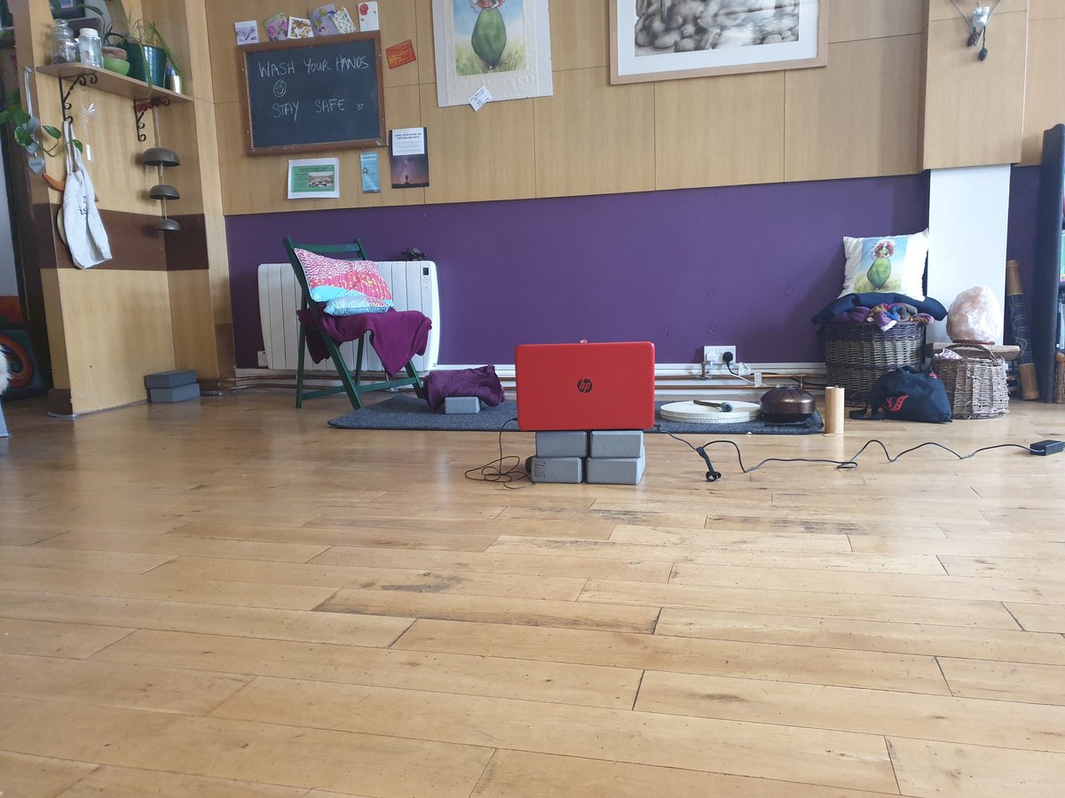 FionaLamh's tweet photo. A gorgeous space to rent for recording?? Gort town centre! Can't hold groups in person for while - BUT can in virtual world!? 
#burrenlowlands #spacetorent #zoomclasses #connection https://t.co/32S78zqB3I