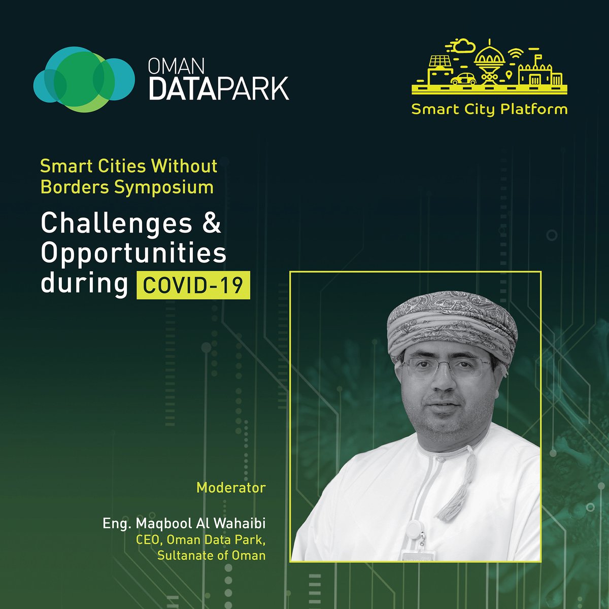 Otechoman's tweet photo. Session 1-3 Takeaway: “Legislative departments are required to gear up policy making procedures, in order to speed up the implementation of smart city solutions faster” - Abdullah Al Raqadi - D.G. of IT, Ministry of Health, Sultanate of Oman.

@AlRaqadi 
@MWahaiby https://t.co/wll8DcM1jl