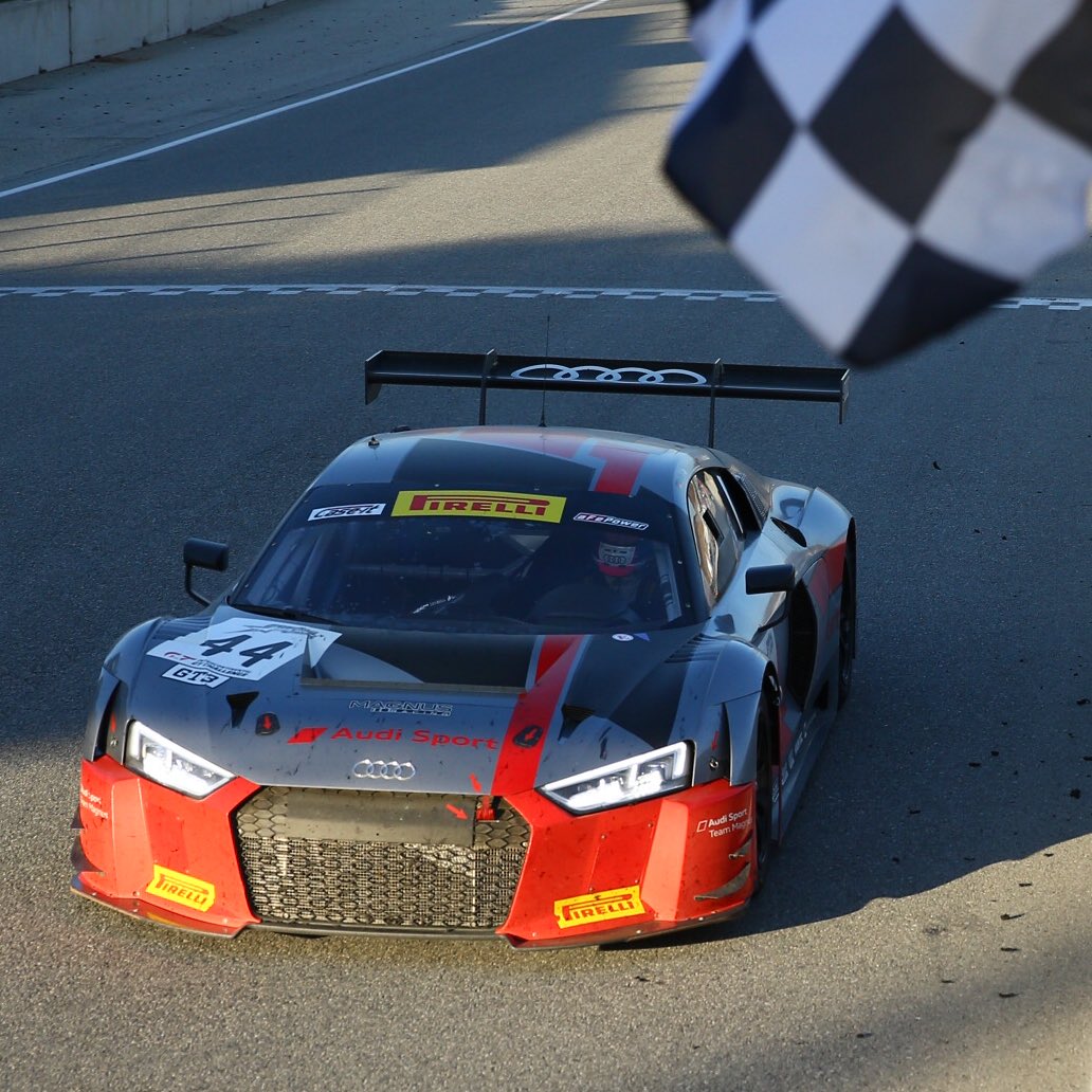 IntercontGTC's tweet photo. #TBT to our 🇺🇸 debut and 2017 championship decider at Laguna Seca where Magnus Racing's victory secured Markus Winkelhock and Audi Sport the #IntGTC Drivers' and Manufacturers' titles.

#Throwback | #Cal8H https://t.co/EG18gRiQ2e