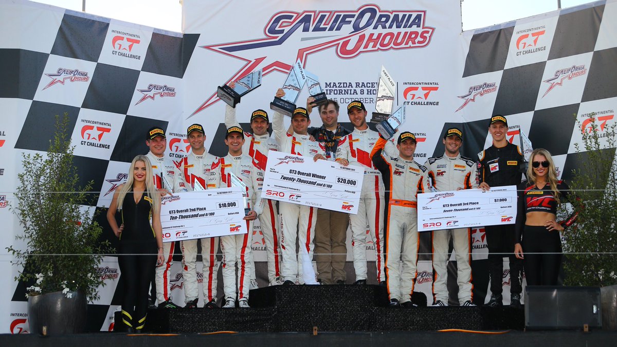 IntercontGTC's tweet photo. #TBT to our 🇺🇸 debut and 2017 championship decider at Laguna Seca where Magnus Racing's victory secured Markus Winkelhock and Audi Sport the #IntGTC Drivers' and Manufacturers' titles.

#Throwback | #Cal8H https://t.co/EG18gRiQ2e