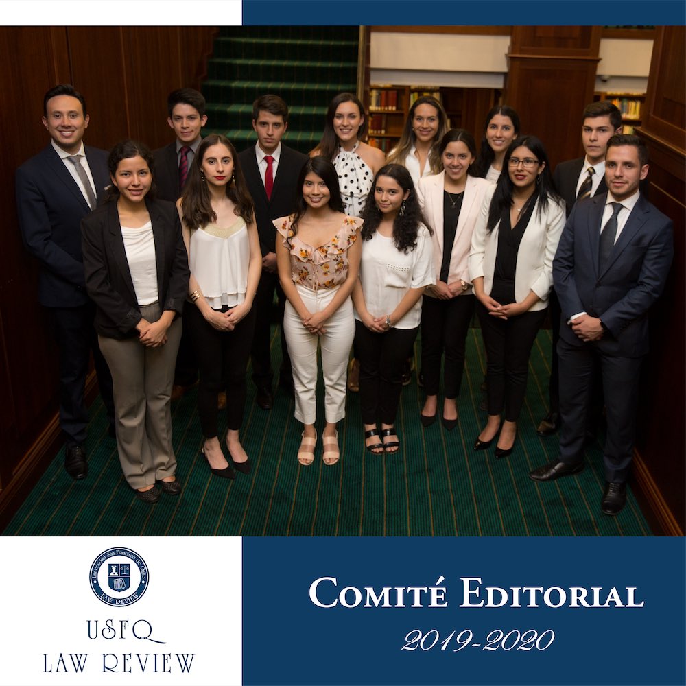 Comité Editorial de la revista para 2019-2020.