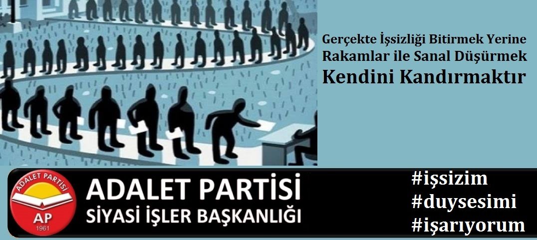 #işsizim #duysesimi #işariyorum #adaletpartisiantalya