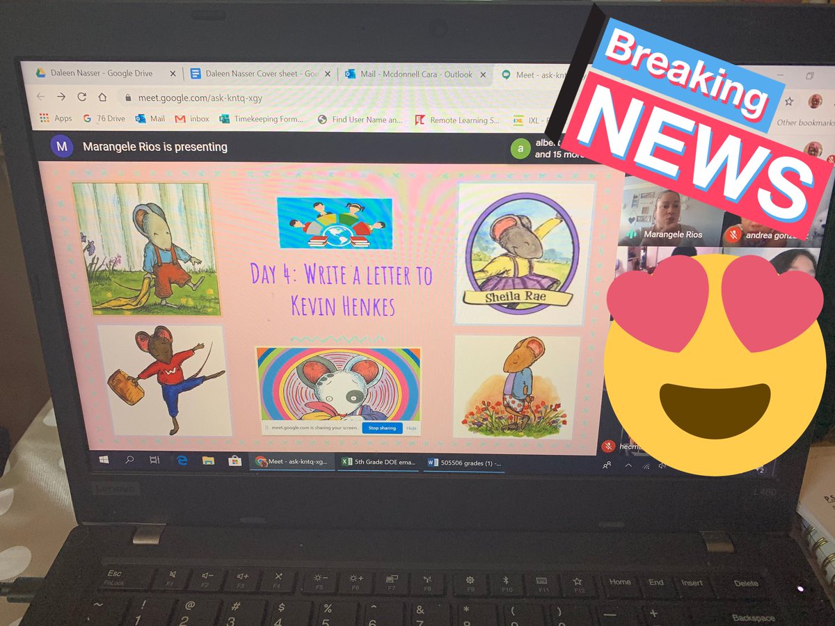 PS76_Bennington's tweet image. Happening Now: Our ELA ILT visiting Ms. Rios’s #liveinstruction. Learning how the support of the @BX_ARTeam has helped our Second Graders and seeing that support in action! @MeishaPorter @cristinevaughan @District11BX