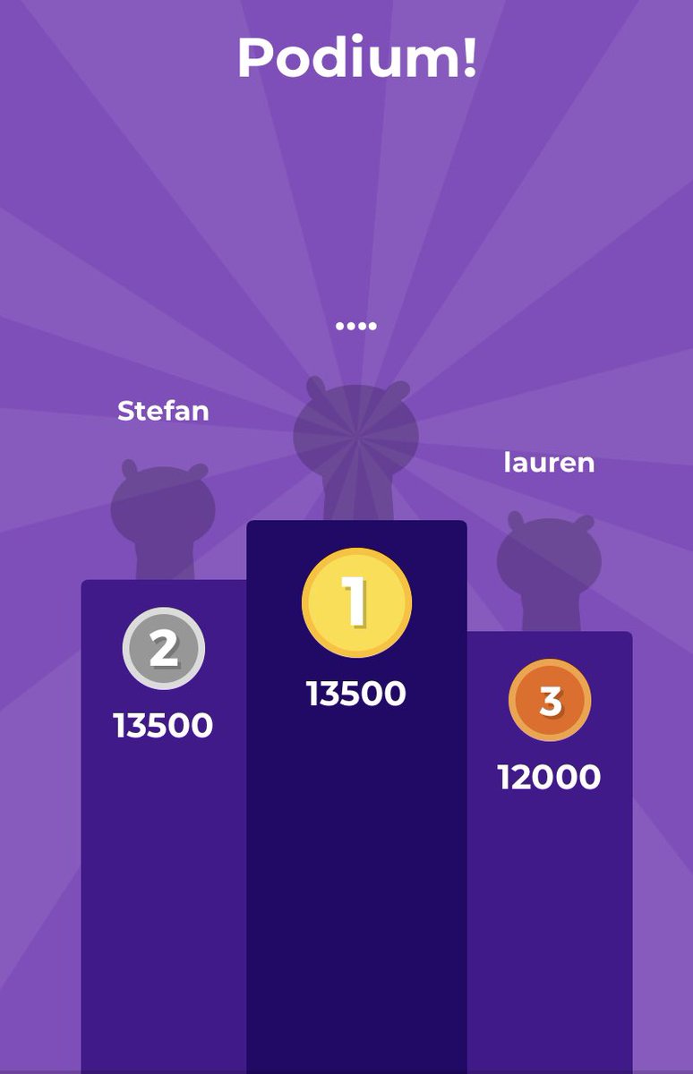 StjohsMathsdept's tweet photo. We have a mysterious mathematician who has taken the top spot along with Stefan in the S2 volume quiz 👏well done to Stefan and whoever you are!! 🤔❓🥇🥇Congrats to Lauren for a great performance too 👌🥈keep it up second years 😁 https://t.co/2ZJ0AWFvEp