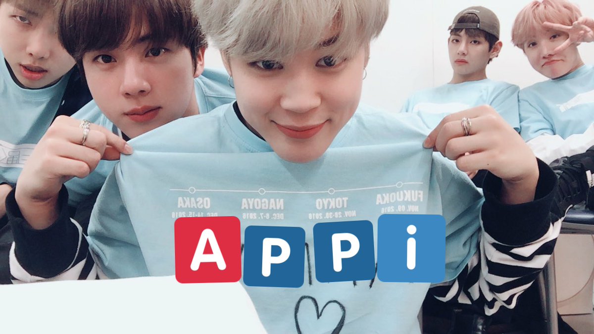 jimin_iconic's tweet photo. JIMIN SAID IT'S APPY DAY 💙
#APPYDAY https://t.co/A5hWMb6MjD