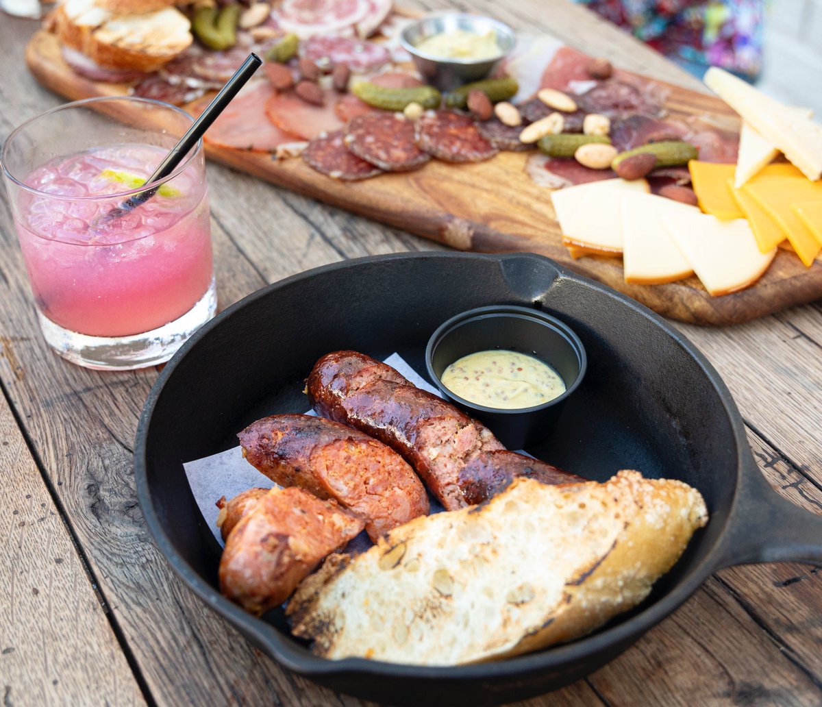 It’s 11:30am, but we are already thinking about happy hour 😜. Come and join us!!! Outdoor seating available. First come, first served! #thirstythursday #happyhour #outdoorseating #meatlover