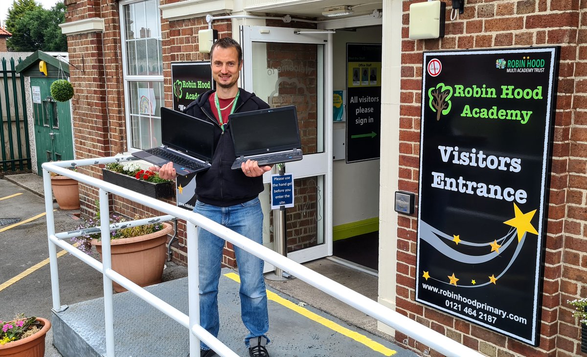 Today was spent dropping off laptops to schools that had applied to the Digital Education Partnership to help students access technology during lockdown
#Homeschooling #FairChanceToFlourish
If you need IT support for your students, follow the link to apply bep.education/resources-help/
