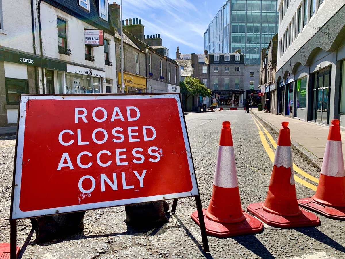 Davy Shanks On Twitter Businesses Off Union St In Aberdeen Have