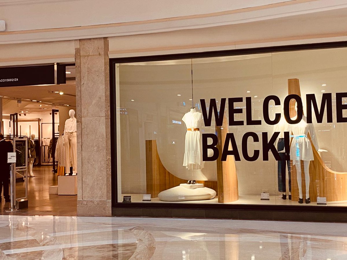 PromenadeDLF's tweet photo. #HappinessIsBack at your favorite shopping destination. We are now open &amp; ready by going one notch higher with ample precautions and sanitization at every touchpoint. Kindly abide by the rules to ensure your safety, along with the others. Stay safe and enjoy your shopping. https://t.co/fGFr4akkgG