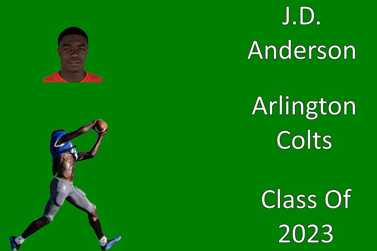TXHSFB's tweet photo. J.D. Anderson – Arlington Colts 

https://t.co/Qsp5SmnEoo

#txhsfb 
@JD_Anderson2023
@ahscoltfootball https://t.co/Vibc2GJIkm