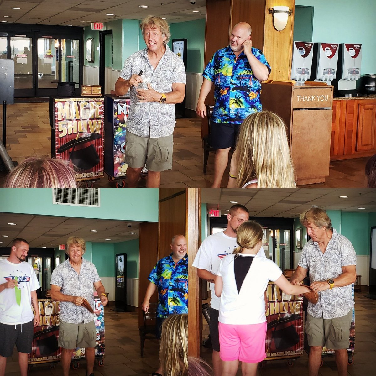MontereyBayMB's tweet photo. Greg Holt The Magician is back at Monterey Bay!
Every Thursday through the summer from 11am-12pm 🧙‍♂️ https://t.co/6VPUAWmEIu