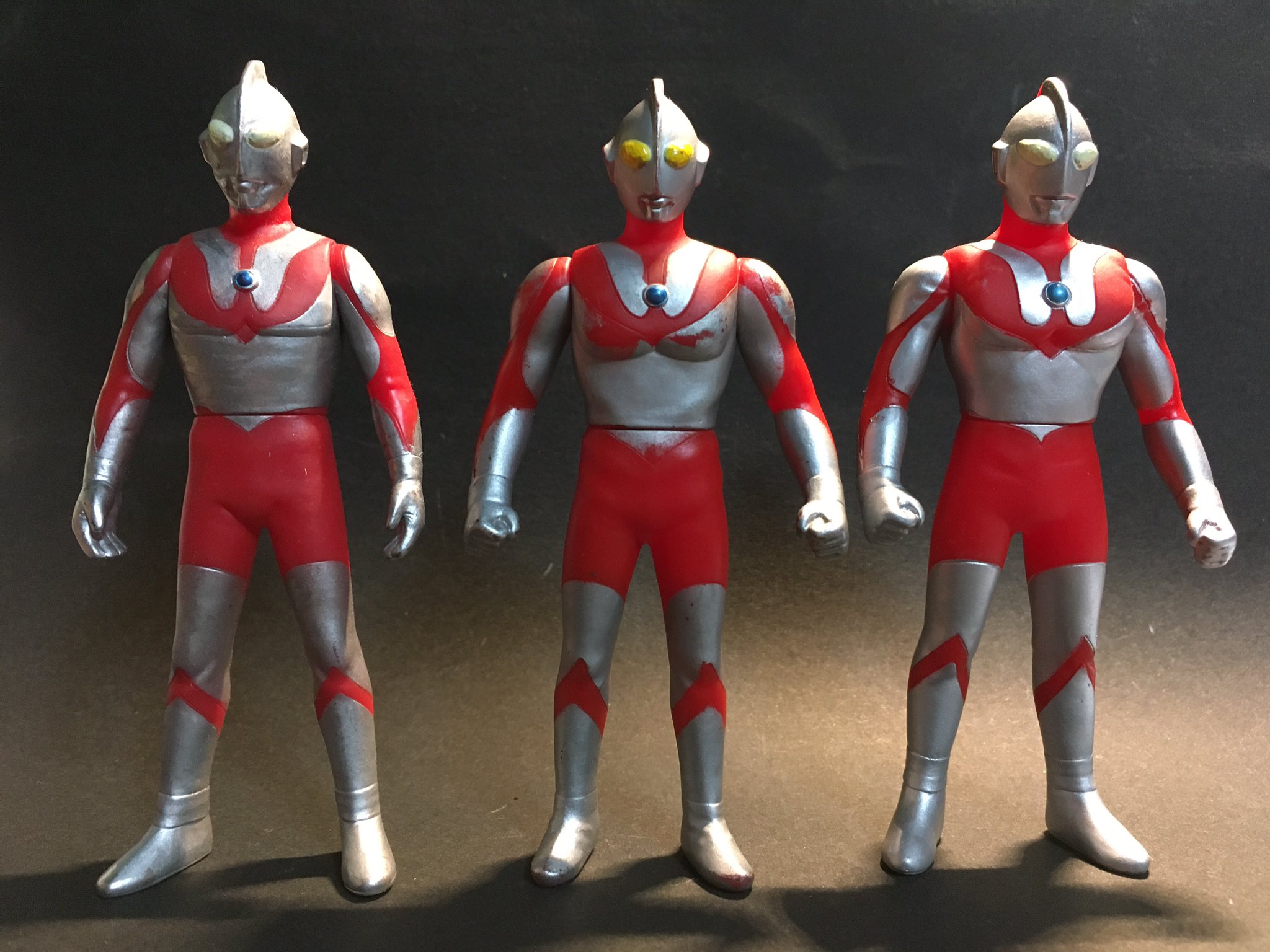 ウルトラマン❤︎ぶたのはな　赤成型/グレーライン　レアソフビ 桜島2号 على X: 