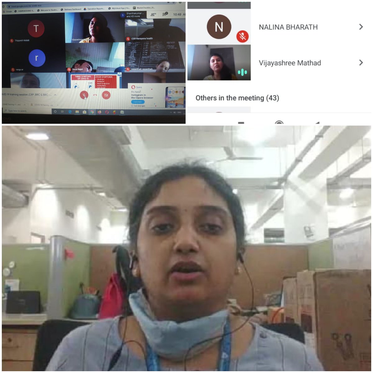 Its time to build safer communities to stop the spread of COVID. We started our bit, with sensitizing the educators, who in return would sensitize millions. 
In the next 4 weeks we are looking forward to training 6000+ teachers across 6 states in partnership <a href="/NarayanaHealth/">Narayana Health</a>