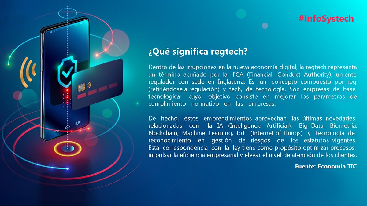 SystechSA's tweet image. Estar informado es importante #InfoSystech