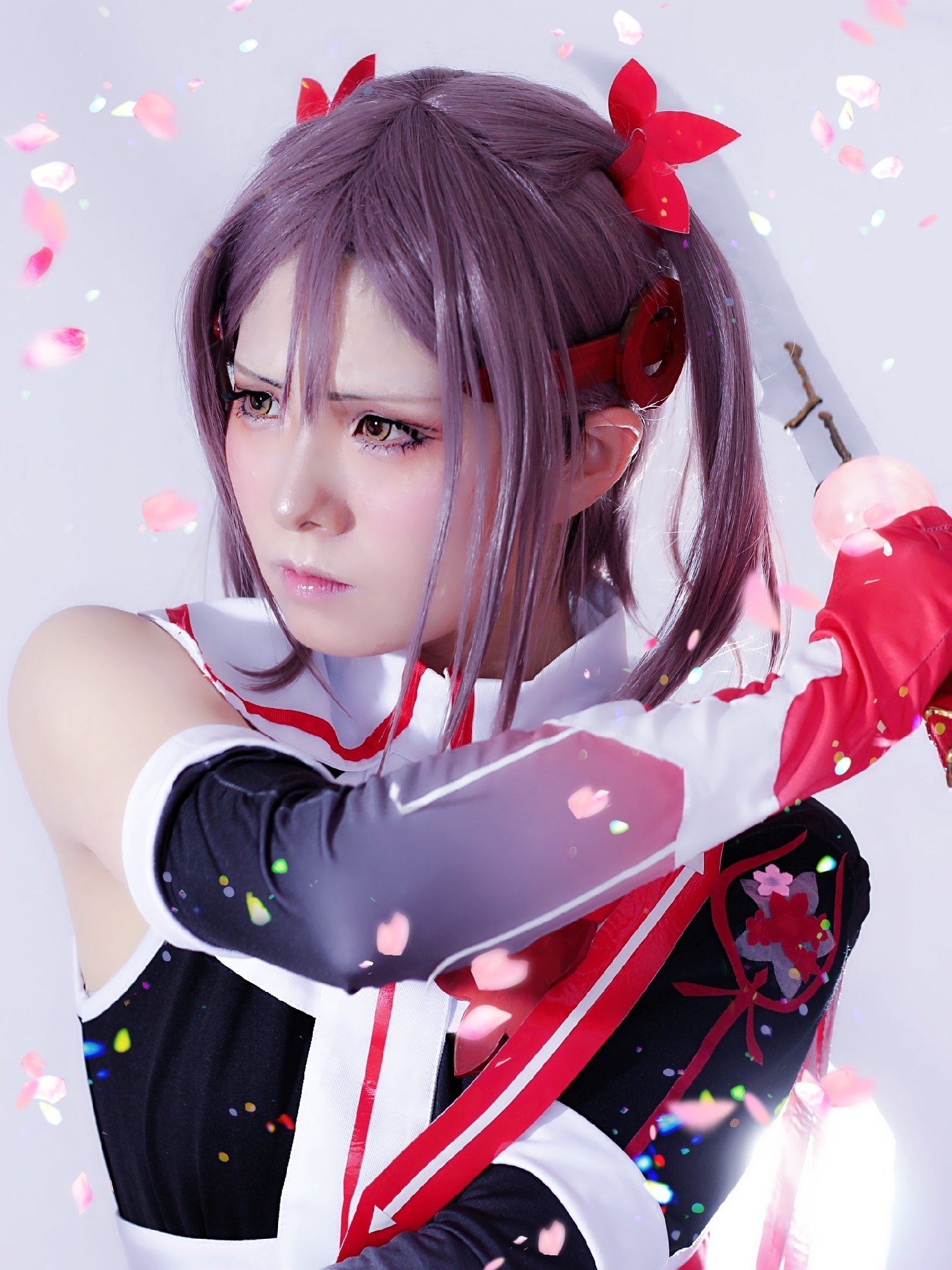 結城友奈は勇者である 三好夏凜 コスプレ 勇者衣装 ウィッグ 武器