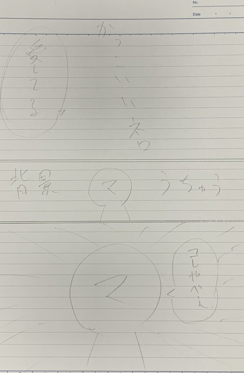 今日は時間がなかったのでネームを公開します!???
音無のネームはいつもこんな感じです!よく頑張った!✨✨✨ 