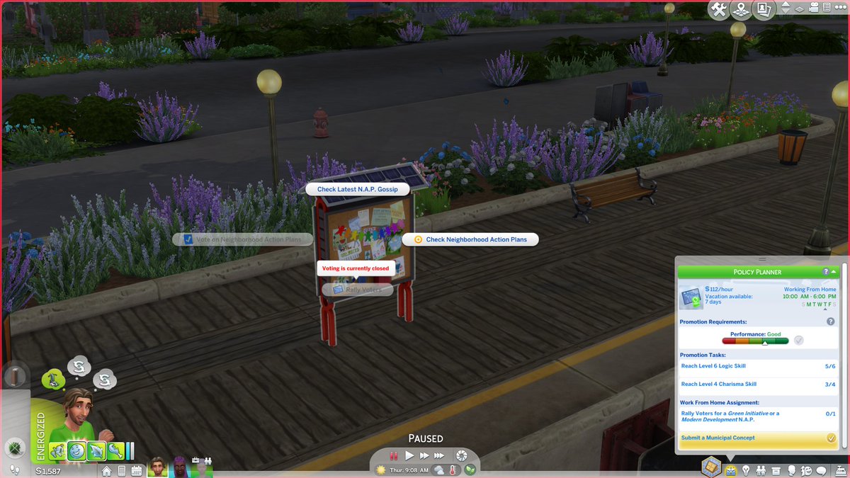 ekmidenisi's tweet photo. @SimGuruNick @TheSims  I know this isn't really a "bug" or a "glitch" but some of these work from home tasks are literally impossible. https://t.co/yM2RwKz6jt