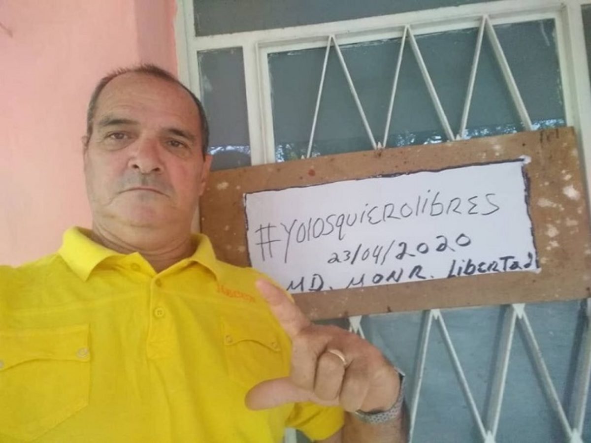 jdanielferrer's tweet photo. #Cuba, La Habana, nos acaban de informar que fue detenido, nuevamente, José Díaz Silva, Presidente del Movimiento Opositores por una Nueva República. Una vez más nuestra solidaridad con este valiente y esforzado hermano de lucha https://t.co/rCgZ5hDdIf
