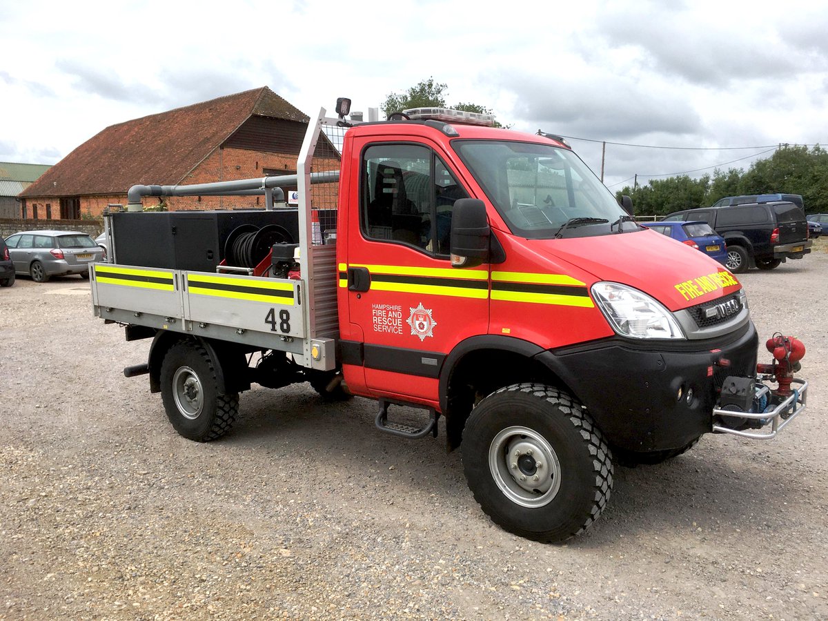 tektanksltd's tweet photo. One of Hampshire's Fire & Rescue wildfire units called in for a running repair. Equipped with a 1200 litre water tank, foam, winch and front mounted remote control jet, perfect for tackling forest and heathland fires.
#tankrepair #tankrepairs #tankrepairshampshire #4x4life https://t.co/guR9RMHzPP