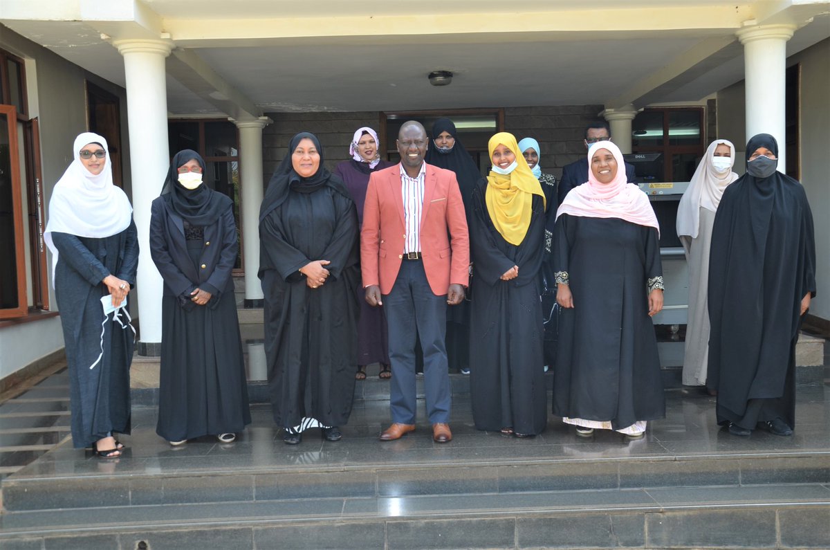 Hosted leaders of various Muslim women groups who are empowering and assisting the less fortunate across the country at Karen office.