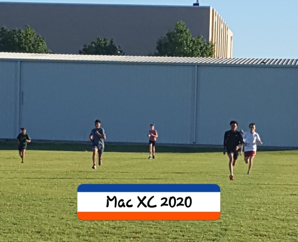 IrvMacXC's tweet photo. MAC XC: Great to see everyone this week working on their base to prepare for the upcoming season. New district-New Goals! #LEO https://t.co/CW5JjRkrH4