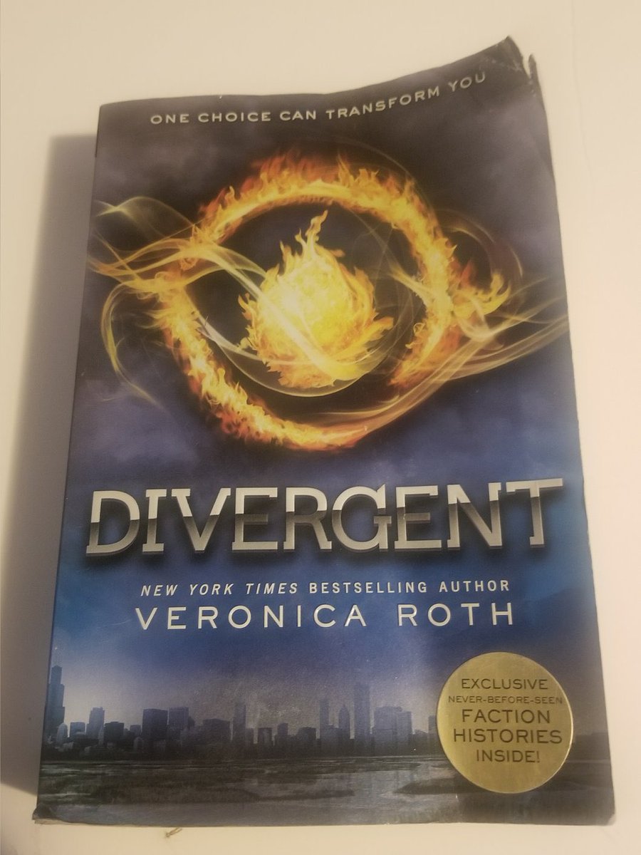 At first I thought it reminded me of a YA novel cover design from that era. I went through all the main ones until I remembered the Divergent cover had the same color scheme, but not quite the same design. Close, but no cigar