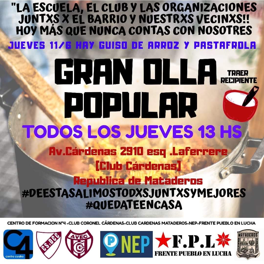 Nptodos's tweet photo. @Nptodos  ollas populares en  la comuna  9 https://t.co/Ch1W5iycSw