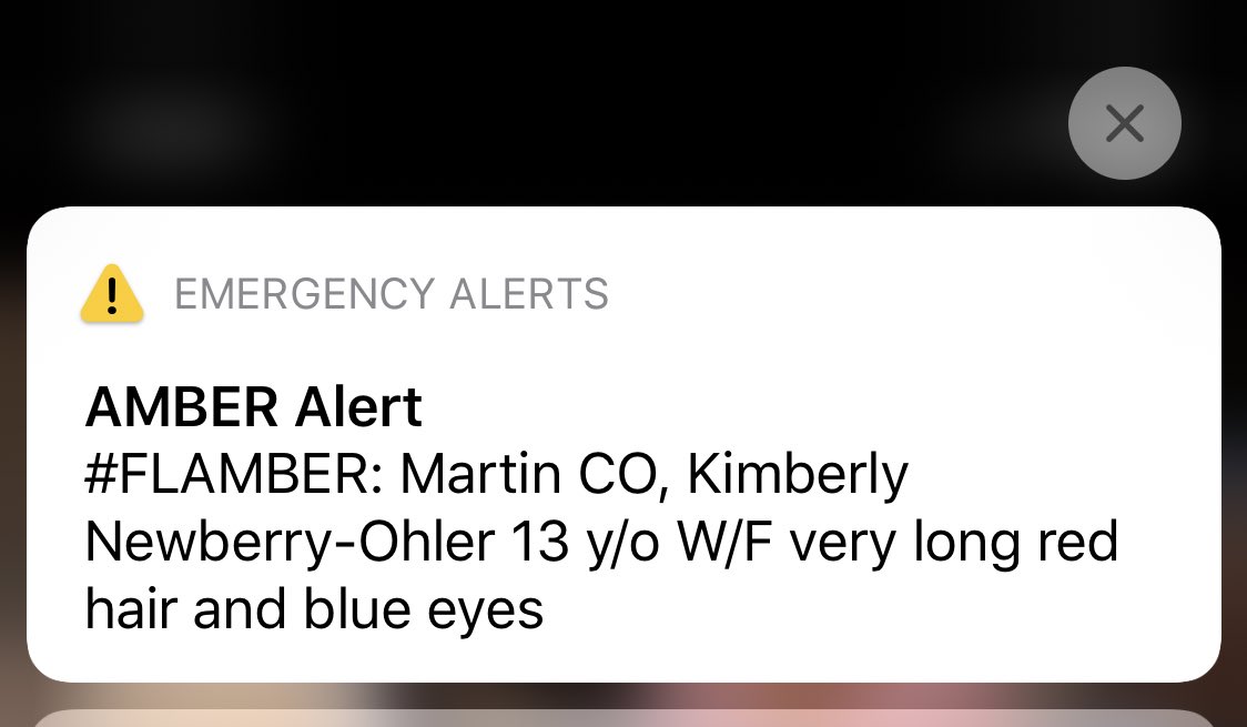 Amber Alert Meaning Why Did An Amber Alert Appear On My Iphone